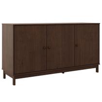 Buffet Balcao 1962 Contemporaneo 3 Portas Madeira Macica 160cm Cafe Milani Movelaria