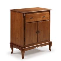 Buffet Balcão de Cozinha de Madeira Antique 90 cm com 2 Portas e 1 Gaveta - M560629