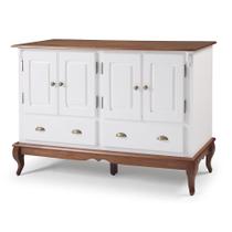 Buffet Balcão de Cozinha de Madeira Hannover 150 cm com 4 Portas e 2 Gavetas - M560815