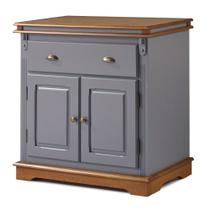 Buffet Balcão de Cozinha de Madeira Manchester 90 cm com 2 Portas e 1 Gaveta - M52000 Buffet Balcão de Cozinha de Madeira Manchester 90 cm com 2 Portas e 1 Gaveta - M52000