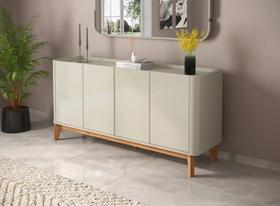 Buffet / Balcão FL 1.60m Modelo Retrô 4 Portas Cor Off White Buffet / Balcão FL 1.60m Modelo Retrô 4 Portas Cor Off White