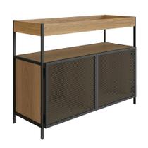 Buffet Bar York 2 PT Hanover e Preto Buffet Bar York 2 PT Hanover e Preto