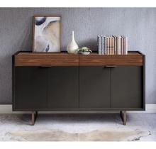 Buffet berlim 1,60 casa d preto/dakota - village móveis Buffet berlim 1,60 casa d preto/dakota - village móveis