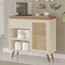 Buffet Bordeaux 100 MDF 1 Porta 1 Gaveta e Pés Estilo Retrô Buffet Bordeaux 100 MDF 1 Porta 1 Gaveta e Pés Estilo Retrô