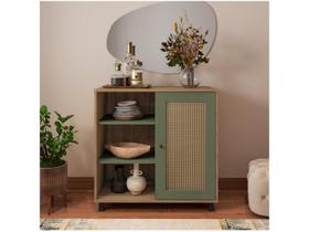 Buffet Charlotte 1 PT Carvalho e Menta