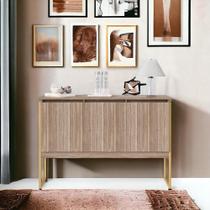 Buffet Classico com 3 Portas Veneza Affara Dourado