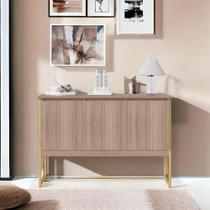 Buffet Classico com 3 Portas Veneza Montana Dourado
