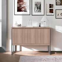 Buffet Classico com 3 Portas Veneza Montana Preto