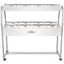 Buffet Combinado SPL508CO 8 Quentes 4 Frias 2500W 220V Inox Spolu