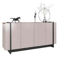 Buffet Copacabana 4 PT Off White e Nogueira Buffet Copacabana 4 PT Off White e Nogueira