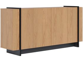 Buffet Copacabana com 4 Portas - Freijó/Preto Buffet Copacabana com 4 Portas - Freijó/Preto