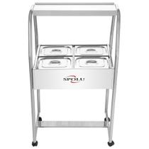 Buffet de Salada 4 Cubas SPL510 Spolu Buffet de Salada 4 Cubas SPL510 Spolu