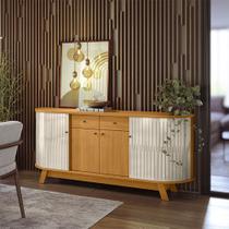 Buffet Decorativo Pitt MDP Pintura UV Cinamomo/OffWhite G97 - Gran Belo Buffet Decorativo Pitt MDP Pintura UV Cinamomo/OffWhite G97 - Gran Belo
