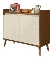 Buffet delux delta classico glos 2 portas freijó/off white