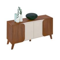 Buffet Elegance 4 PT Cedro e Off White Buffet Elegance 4 PT Cedro e Off White