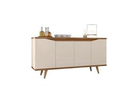 Buffet Grace Off White/Cedro - Casa D Móveis Buffet Grace Off White/Cedro - Casa D Móveis