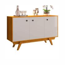 Buffet Harmonia 3 Portas JCM Movelaria Cinamomo Off White