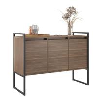 Buffet Industrial 3 Portas Rouxe