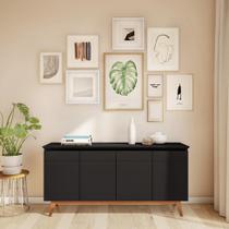 Buffet Ivan 4 PT Preto Buffet Ivan 4 PT Preto