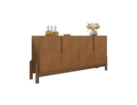 Buffet Lizz 1.70 Cedro - Casa D Móveis Buffet Lizz 1.70 Cedro - Casa D Móveis