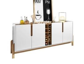 Buffet Lizz 1.90 Branco/Cedro - Casa D Móveis