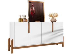 Buffet Lizz 1,70 Branco/Cedro - Casa D Buffet Lizz 1,70 Branco/Cedro - Casa D