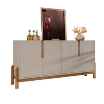 Buffet Lizz 1,70 Off-White/Cedro Casa D Movéis Buffet Lizz 1,70 Off-White/Cedro Casa D Movéis