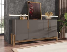 Buffet Lizz Cinza Pérola 170cm Buffet Lizz Cinza Pérola 170cm
