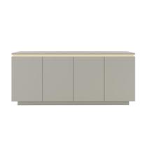 Buffet Luminus 4 Portas 1 Gaveta Interna Off White 1,84m