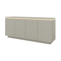 Buffet Luminus 4 portas C/Led - Off White - Mavaular
