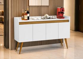 Buffet Lux 4 Portas Pés Palito Diversas Cores MJM Casa dos Móveis Buffet Lux 4 Portas Pés Palito Diversas Cores MJM Casa dos Móveis