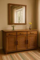 Buffet madeira milano 3 portas Buffet madeira milano 3 portas