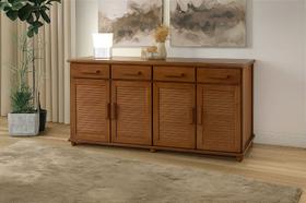 Buffet madeira milano 4 portas Buffet madeira milano 4 portas