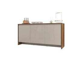 Buffet Madrid Cedro/Off White - Casa D Móveis Buffet Madrid Cedro/Off White - Casa D Móveis