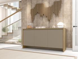 Buffet Madrid Design Moderno com Soft-Close e Gaveta Interna - 4 Cores