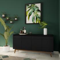 Buffet Milli 4 PT Preto