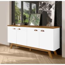 Buffet Moderno Atlanta Branco E Nature Tebarrot Buffet Moderno Atlanta Branco E Nature Tebarrot