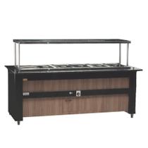 Buffet Modulado Linha Pop Aquecido 10gn Frilux Bf007