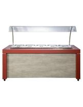 Buffet Modulado refrigerado para 10 cubas RF128V Frilux