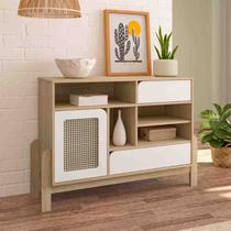 Buffet Nature Cor Naturale com Branco Artely Buffet Nature Cor Naturale com Branco Artely