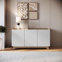 Buffet para Sala de Jantar 150x96x40cm John Branco/Freijó Buffet para Sala de Jantar 150x96x40cm John Branco/Freijó