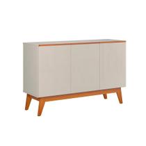 Buffet para Sala de Jantar 3 Portas Pará Off White Nature