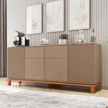 Buffet para Sala de Jantar 4 Portas Mondrian Caemmun Buffet para Sala de Jantar 4 Portas Mondrian Caemmun