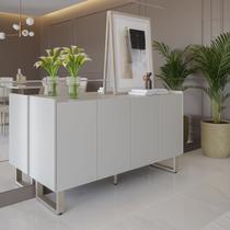 Buffet para Sala de Jantar com 4 Portas e Pés Champanhe Arcadia Buffet para Sala de Jantar com 4 Portas e Pés Champanhe Arcadia