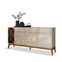 Buffet Passion Off White/Cedro Natural EDN Móveis