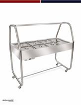 Buffet Quente Cromado Termos 8 Cubas - Ea8tc_Venancio Buffet Quente Cromado Termos 8 Cubas - Ea8tc_Venancio