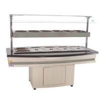 Buffet Quente e Frio 12 Gns RF131 Frilux Buffet Quente e Frio 12 Cubas 220v Buffet Quente e Frio 12 Gns RF131 Frilux Buffet Quente e Frio 12 Cubas 220v