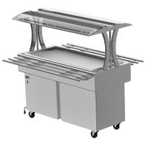 Buffet Refrigerado Gastromaq Linha Fly Inox 8 Cubas 127V BTR 08 FLY Buffet Refrigerado Gastromaq Linha Fly Inox 8 Cubas 127V BTR 08 FLY