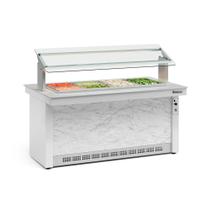 Buffet Refrigerado Gelopar 4 Cubas Branco 220V GBRF-175