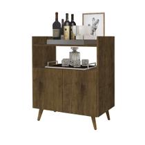Buffet Retro Suíça 2 Portas Jequitibá J&A Móveis Buffet Retro Suíça 2 Portas Jequitibá J&A Móveis